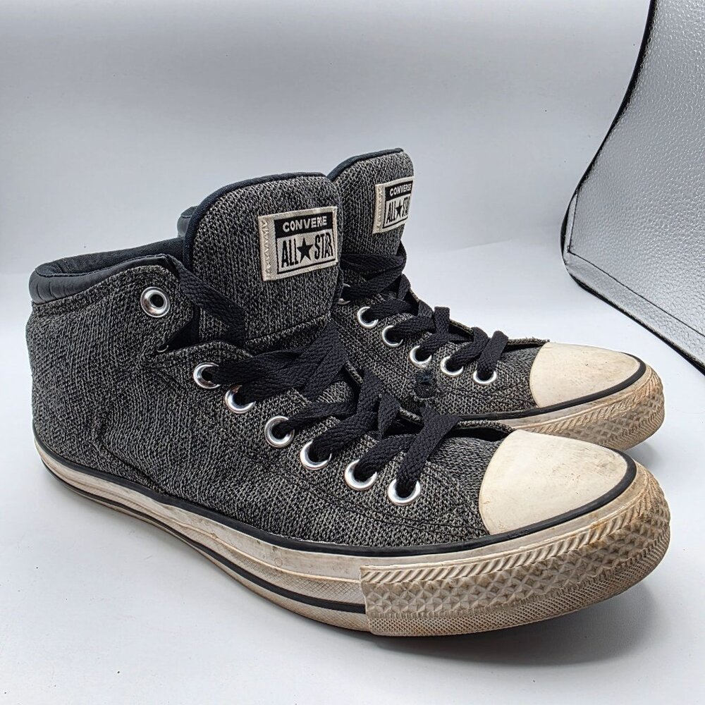 Converse All Star Womens Size 9 Gray High Top Sneakers Classic Casual Canvas